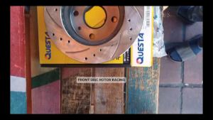 PERODUA MYVI LAGI BEST BEZZA AXIA FRONT DISC ROTOR RACING PERFORMANCE SPORT 1PAIR