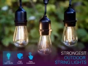 Solar String Lights Outdoor Waterproof Patio Lights Garden Outdoor Lights Party Christmas Light