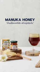 NOLÁ SUPERFOODS โนล่า มานูก้า ฮันนี่ MGO 400+ ขนาด 45 มล. บรรจุ 6 ขวด เสริมสร้างภูมิคุ้มกัน มีพรีไบโอติก (Manuka)