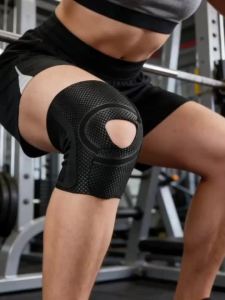 1PCS Thin Knee Brace for Knee Pain and Instability. Comfortable Adjustable Compression and Support for Arthritis