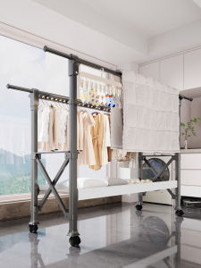 JUMEISHI | Extendable Indoor Balcony Drying Rack