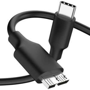 50cm Type C to Micro B 3.0 Cable Fast Data Sync Cord For Hard Drive Disk HDD Camera Macbook Smartphone USB 3.0 to Micro B Cable
