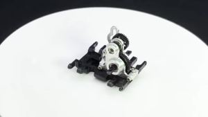 NOD-24 Aluminum Micro Gearbox 2.68:1 Transmission with Delrin Skid for 1/24 RC Crawler SCX24 AX24 Compact COMP Chassis Rigs Part
