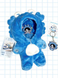 Áo Khoác Lông Cừu Dễ Thương Cho Búp Bê Cotton 20cm Hình Con Tôm Horseshoe Có Mũ Trùm Đầu Quần Áo Thay Thế Cho Búp Bê Cotton Dễ Thương