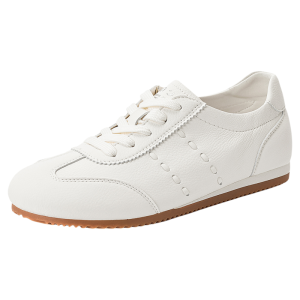 Josiny | Lace White Casual Tie Soft Bottom Womens Shoes