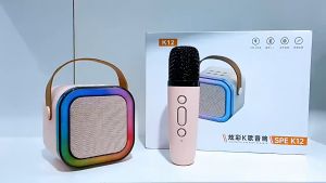 Mini Kawaii RGB Speaker: A Portable & Rechargeable Livestreaming Musical Instrument