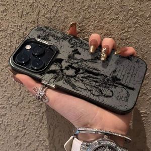 Gothic Dark Aesthetic Pattern Phone Case for iPhone 17 Air 16E 16 15 14 11 Pro Max Plus 13 12 Mini XS 8 7 Shockproof Hard Cover
