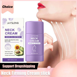 Neck Firming Cream Stick Tightening Double Chin Smoothes Wrinkles Anti-Aging Lifting Reducing Necklines Moisturizing Skin Care