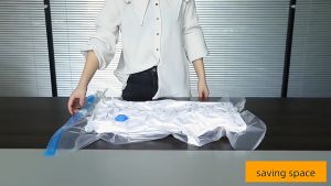 Vacuum Compressed Bag Reusable Quilts Clothes Storage Bag Travel Space Saving Bag Home Clothes Storage VACUUM BAG / COMP
