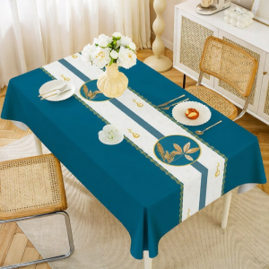 Luxurious Waterproof And Oilproof Tablecloth