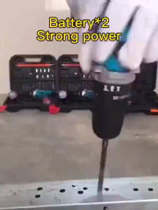 (NEW) MAKITA สว่านแบตไร้สาย3 ระบบ 299V มอเตอร์บัสเลส เจาะเหล็ก เจาะคอนกรีต ขันน็อตสกรู เจาะกระแทกได้ (รุ่นใหม่ล่าสุด)ส่งด่วนพิเศษ) AAA