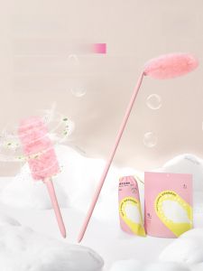 Beesurg Bubbles Dustpan Long Absorption Dust Cleaning Tool Car Household Feather Duster Static Electricity Removal Broom