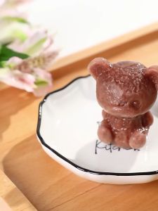 บล็อคน้ำแข็งรูปหมี 5d บล็อกน้ำแข็งซิลิโคลน ที่ทำน้ำแข็ง น้ำแข็งรูปหมี ซิลิโคนทำน