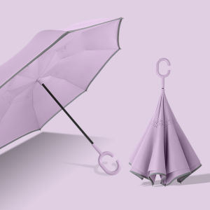 Double Layer Reverse Opening Car Umbrella