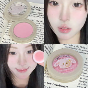 HERORANGE Matte Cheek Palette Boosts Glow Enhances Color Suitable for All Skin Types Cute Cat Design Cosmetic Registration Number