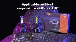 YYKG H4 LED Headlight Bulbs 6500K Cool White 80W High Power 20000LM for Toyota Vios & H11/H7/9005/9006/9012 - New