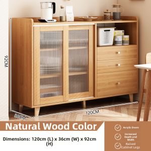 Japanese-style Solid Wood Sideboard