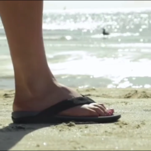 KHAKI Axign Premium Orthotic Flip Flops | Arch Support Corrective Footwear