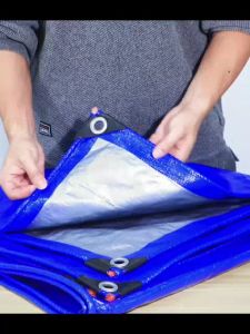 ผ้าใบกันแดดฝน  (มีตาไก่) 2x3 3x4 4x6 4x8 6x10 6x8 8x10 10x12 ผ้าใบกันฝนหนา ผ้าใบ ผ้่าใบกันฝน ผ้าเต้น ผ้ากันแดดกันฝน ผ้ามบกันฝน