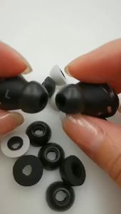 Samsung Galaxy Buds 2 Pro Eartips Memory Foam Tips Anti Slip Replacement Earbuds EarPlugs Ear Pads Caps Covers Accessories S M L for Samsung Galaxy Buds Pro Anti-Drop Eartips Earplug Replacement Ear Cushion Cap for Buds Pro Soft Silicone Ear Tips