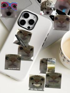 Miếng Dán Đầu Mèo Điên 124 Miếng Miếng Dán Điện Thoại Miếng Dán Sổ Tay Miếng Dán Máy Tính Bảng Miếng Dán Đồ Trang Trí Miếng Dán Thủ Công