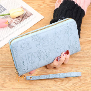 JIFANPAUL | Fashionably Textured Womens Clutch Wallet Large Capacity