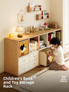 MEISD | Child Toy Organization Rack Storage Cabinet