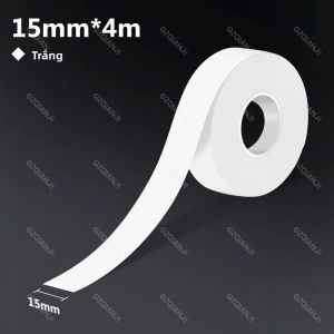 Băng Nhãn Nhiệt Tự Dính Liên Tục 15mm Nhãn Dán Chống Thấm Nước Cho Marklife P15 P12 P11 L12 M11 - Cuộn 1000m