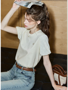 KUHNMARVIN | Áo Thun Cotton Softfit Elegance