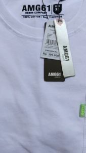 1 Pcs Kaos Polos Kantong Pria Kaos Pocket Premium FULL Cotton Combed