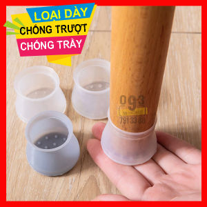 Combo 4 Vỏ Bọc Chân Ghế Chống Ồn Bảo Vệ Đồ Nội Thất