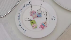 [NC]Cute Frog Pig Cat Pendant Keychain For Women Simple Design Phone Rope Chain Lovely Animal Bag Car Keyring Young Girls[NC]