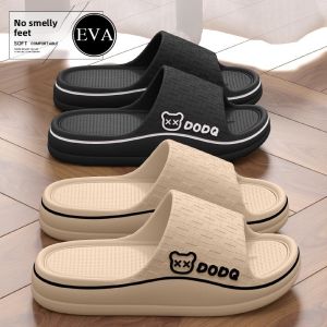 MONLEYTA | Anti-Odor Mens Slippers Indoor Home Wear Thick Bottom Wear-Resistant Slip-Resistant EVA Summer Slippers Casual Style All Seasons