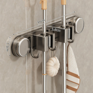 youqin | Drill-Free Tidy Mop Hanger