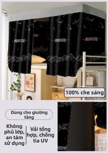 YANXI | Rèm Giường Chặn Ánh Sáng Bảo Vệ Riêng Tư