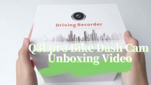 VSYSTO Motorcycle Dash Cam Q3L with Full HD 150° High-Quality 1080P Sony 307 Camera support 5GHz WIFI Parking Mode GPS Tracking