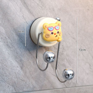 Strong Adhesive Hooks Weight Bearing No Drilling Bathroom Storage Rack Home Bedroom Door Back Traceless Adhesive Hooks