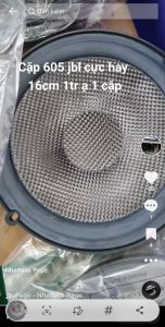 1 Cặp loa gắn cửa xe J B L 6 0 5 cực mạnh 16cm màng cacbon. Giá 2 cái