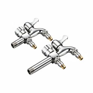 TAOSHI | One-to-Two Dual Control Faucet for Washing Machine