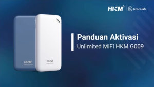 Modem Mifi HKM Glocalme G009 Worldwide Portable Wifi unlimited Garansi Resmi