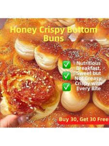 Honey Crispy Base Nutritious Healthy Small Bread Individual Pack