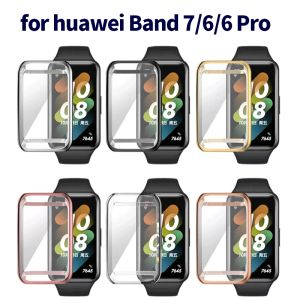for huawei band 11 11 Pro Soft Screen Protector Case for huawei band 10 9 8 Clear Tpu Full Cover Protective Cases for huawei band 7 6 Pro