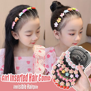 กิ๊บติดผมหวีเสียบกิ๊ฟติดผมหักรูปดอกไม้น่ารักสำหรับผู้หญิงหวี