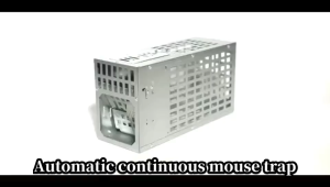 กับดักหนู กรงดักหนู กับดักหนูอย่างต่อเนื่อง กรงดักหนูอัตโนมัติ อุปกรณ์ดักหนู ที่ดักหนู กับดักหนูสำเร็จรูป
