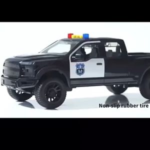 Đồ chơi Xe bán tải cảnh sát 911 Xe chạy đà quán tính Đèn led còi hú ưu tiên (Đồ chơi của Toystar) (TẶNG PIN)