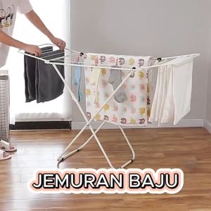 ORANGE Rak Jemuran Handuk Lipat Stainless - Rak Pengering Gantung Murah - Rak Jemuran Lipat Stainles