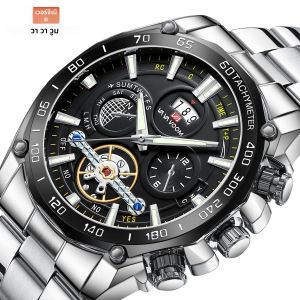 VA VA VOOM แบรนด์หรูผู้ชายนาฬิกาควอตซ์ 2025 แนวคิดแฟชั่นใหม่ตกแต่ง Dial Casual ทหารกีฬานาฬิกาข้อมือกันน้ํา