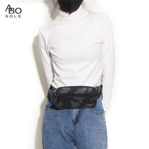 ABOSOLE Sports Waist Bag Fashion Men Bag Men Chest Bag Shoulder Bag Sports Bag Waterproof Oxford Running Bag Portable Gym Bag for Running Cycling Hiking Walking