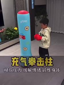 BONINGYU | Inflatable and Water-Filled Boxing Pole for Home Training