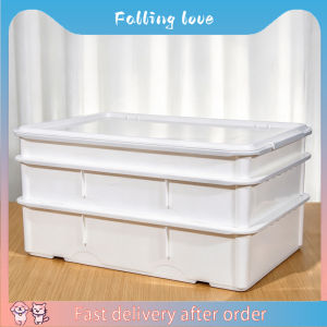 30×40cm with lid dough fermentation box - durable and stackable pizza dough fermentation tray